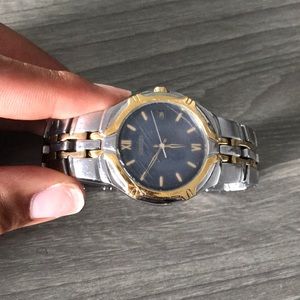 Seiko men’s silver watch